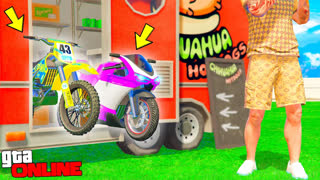 GTA 5 - КАК Я НЕ ЗАМЕТИЛ ЭТИ ДВА МИНИ БАЙКА ?! НАШЁЛ МОТОЦИКЛ ! - БИТВА АВТОУГОНЩИКОВ В ГТА 5 ОНЛАЙН